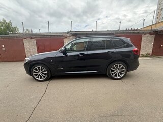 2017 BMW X3 30d xDrive III (G01), чёрный, 4490000 рублей, вид 4