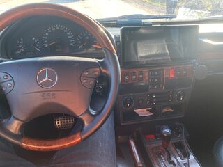 1999 Mercedes-Benz G-Класс 500 Euro 2 II (W463), пурпурный, 1550000 рублей, вид 4
