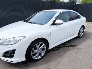 2010 Mazda 6 II (GH) Рестайлинг, белый, 1100000 рублей, вид 1