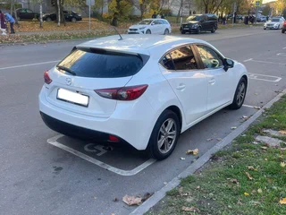 2014 Mazda 3 III (BM), белый, 1450000 рублей, вид 1