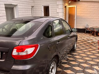 2015 Lada (ВАЗ) Granta I, серебристый, 330000 рублей, вид 4