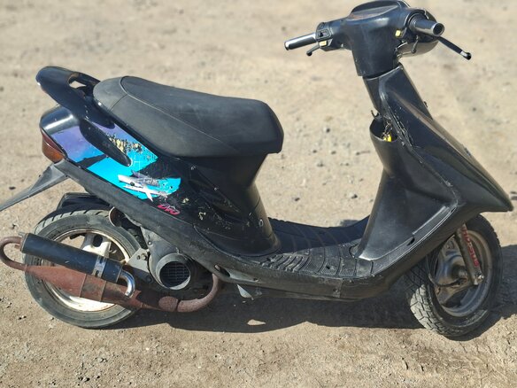 2000 Honda Dio, чёрный, 45000 рублей