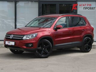 2013 Volkswagen Tiguan I Рестайлинг, красный, 1270000 рублей, вид 1