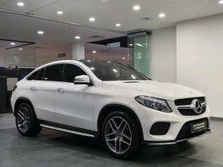 2018 Mercedes-Benz GLE Coupe 350 d I (C292), белый, 4033000 рублей, вид 4
