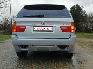 2003 BMW X5 4.4i I (E53), серебристый, 1300000 рублей, вид 4