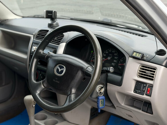2001 Mazda Demio I (DW), серебристый, 109000 рублей - вид 17