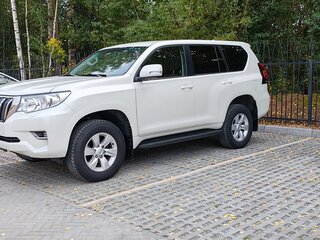 2019 Toyota Land Cruiser Prado 150 Series Рестайлинг 2, белый, 3950000 рублей, вид 5