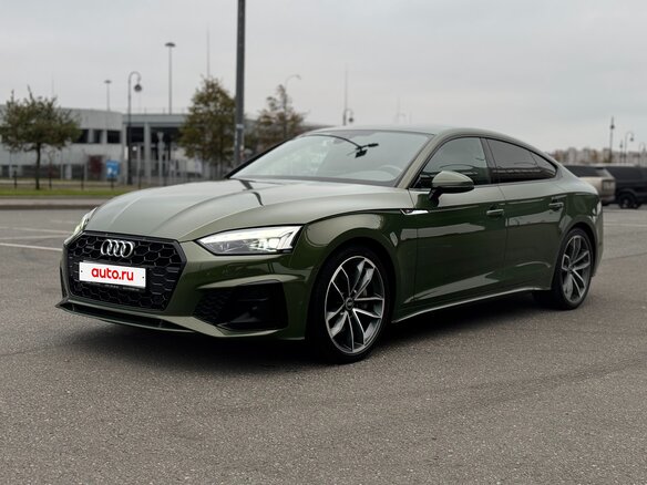 2021 Audi A5 Sportback 45 TFSI II (F5) Рестайлинг, зелёный, 4450000 рублей - вид 9