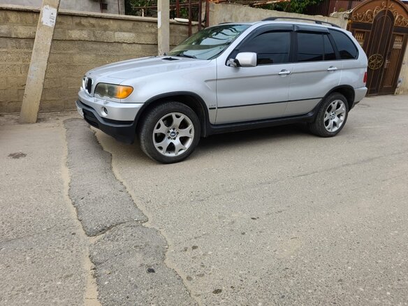 2003 BMW X5 3.0i I (E53), серебристый, 850000 рублей - вид 12