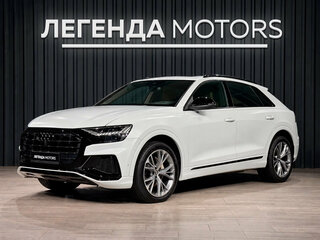 2020 Audi Q8 50 TDI I (4M), белый, 7990000 рублей, вид 1