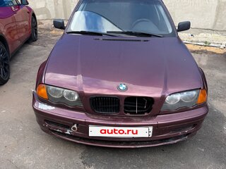1999 BMW 3 серии 318i IV (E46), пурпурный, 298000 рублей, вид 2