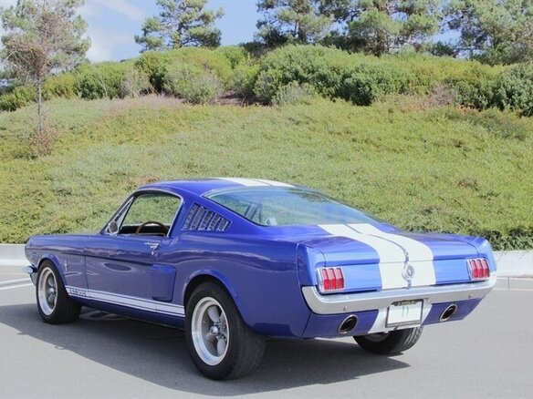 1965 Ford Mustang I, синий - вид 6