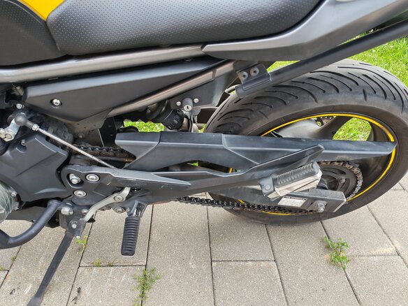 2010 Yamaha XJ6 (FZ6R), жёлтый, 390000 рублей - вид 8