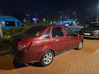 2013 Lada (ВАЗ) Granta I, серебристый, 285000 рублей, вид 2