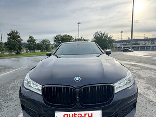 2016 BMW 7 серии 740d xDrive VI (G11/G12), чёрный, 3790000 рублей, вид 3