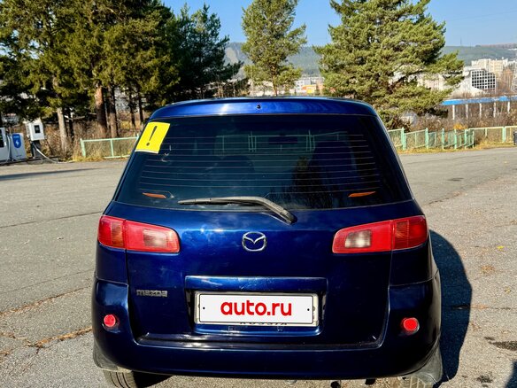 2003 Mazda Demio II (DY), синий, 255000 рублей - вид 8