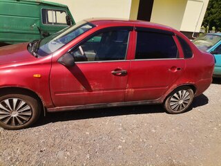 2006 Lada (ВАЗ) Kalina I, красный, 110000 рублей, вид 3