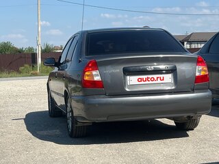 2007 Hyundai Accent ТагАЗ II, серый, 395000 рублей, вид 5