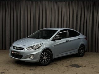 2014 Hyundai Solaris I, серый, 769999 рублей, вид 1