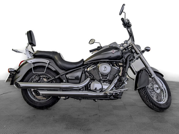 2015 Kawasaki VN900 Vulcan, чёрный, 599000 рублей