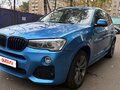 2015 BMW X3 20i xDrive II (F25) Рестайлинг, голубой, 2500000 рублей - вид 3