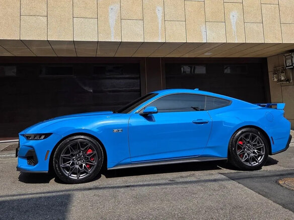 2026 Ford Mustang VII, голубой - вид 5