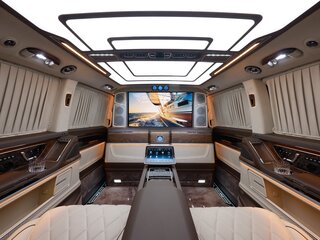 2025 Mercedes-Benz V-Класс Extra Long 300 d экстра длинный III (W447) Рестайлинг 2, чёрный, 50800000 рублей, вид 3