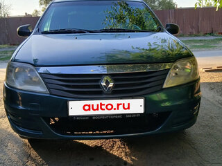 2012 Renault Logan I Рестайлинг, зелёный, 358000 рублей, вид 1