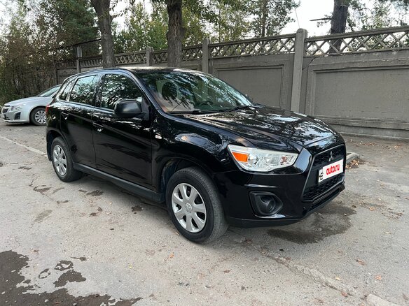 2012 Mitsubishi ASX I Рестайлинг, чёрный, 899000 рублей - вид 1