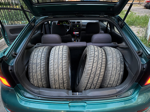 1997 Mazda 323 V (BA), зелёный, 255000 рублей - вид 11