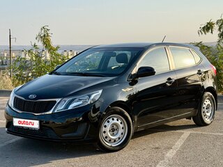 2014 Kia Rio III, чёрный, 980000 рублей, вид 3