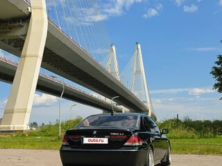 2004 BMW 7 серии Long 760Li IV (E65/E66), чёрный, 1500000 рублей, вид 5