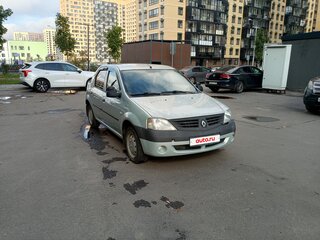 2007 Renault Logan I, серый, 178000 рублей, вид 1