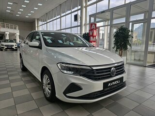 2021 Volkswagen Polo VI, белый, 1849000 рублей, вид 3