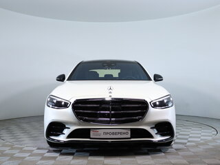 2021 Mercedes-Benz S-Класс 500 Long 4MATIC VII (W223), белый, 8900000 рублей, вид 2