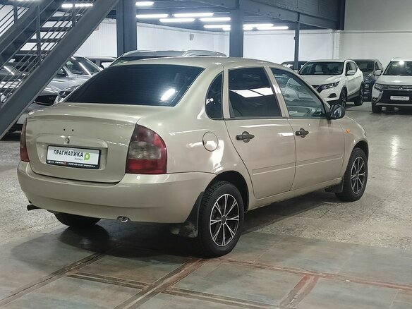 2006 Lada (ВАЗ) Kalina I, бежевый, 280000 рублей - вид 3