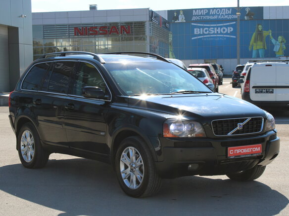 2004 Volvo XC90 I, чёрный, 669000 рублей - вид 2