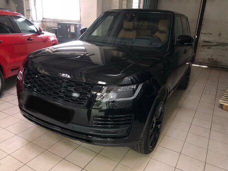 2019 Land Rover Range Rover IV Рестайлинг, чёрный, 7550000 рублей, вид 3