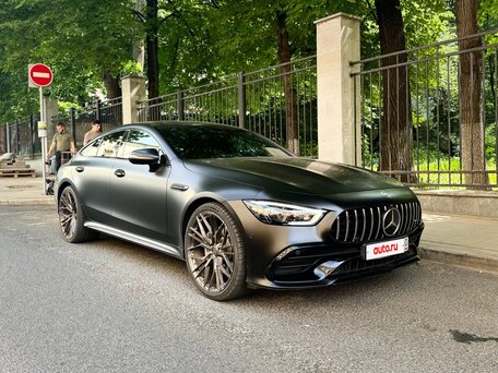 2019 Mercedes-Benz AMG GT 4-Door Coupe 43 I, чёрный, 6800000 рублей, вид 1