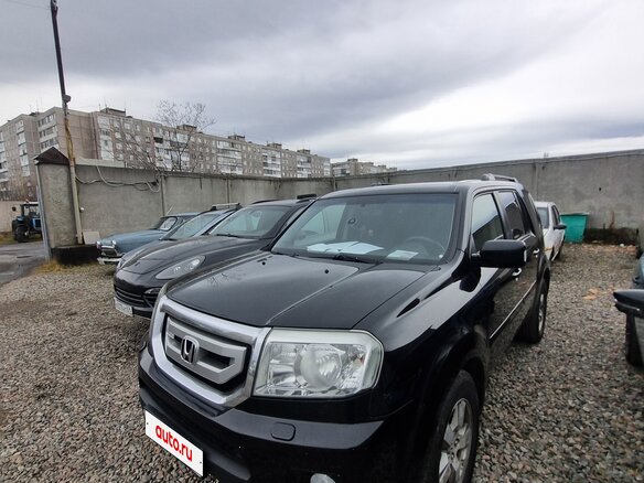 2008 Honda Pilot II, чёрный, 850000 рублей