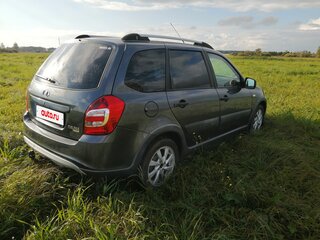 2017 Lada (ВАЗ) Kalina Cross II, серый, 630000 рублей, вид 3
