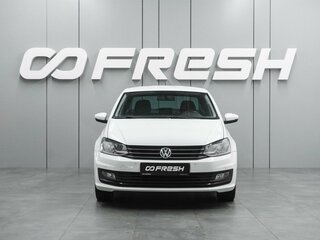 2019 Volkswagen Polo V Рестайлинг, белый, 1299000 рублей, вид 3