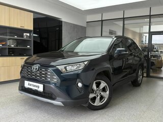 2019 Toyota RAV4 V (XA50), синий, 3500000 рублей, вид 1
