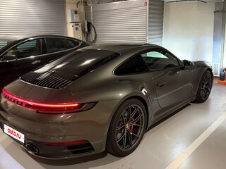 2020 Porsche 911 Carrera 4S VIII (992), зелёный, 13900000 рублей, вид 4