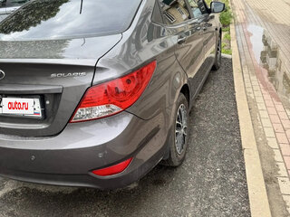2014 Hyundai Solaris I Рестайлинг, серый, 810000 рублей, вид 2