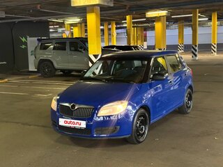 2012 Skoda Fabia II Рестайлинг, синий, 270000 рублей, вид 1