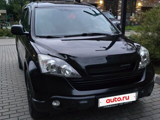 2008 Honda CR-V III, чёрный, 1200000 рублей, вид 3