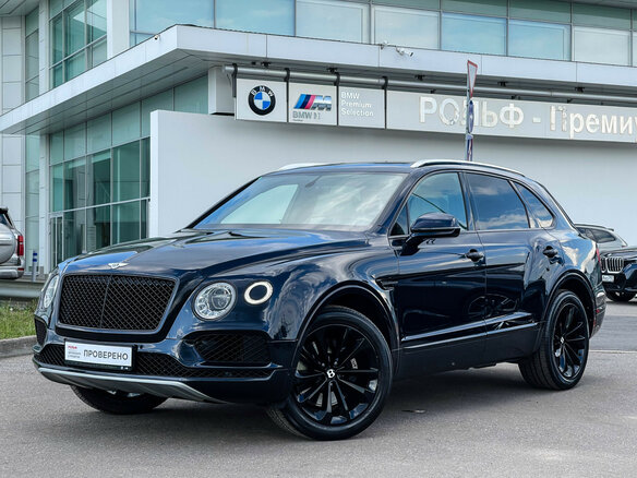 2018 Bentley Bentayga I, синий