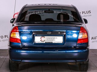2006 Hyundai Accent ТагАЗ II, синий, 400000 рублей, вид 4