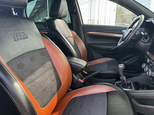 2023 Lada (ВАЗ) Vesta Cross I Рестайлинг (NG), белый, 1345000 рублей - вид 12